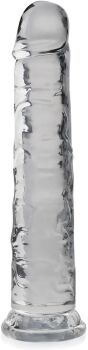 ŻELOWE DILDO 21 cm SZTUCZNY PENIS NA MOCNEJ PRZYSSAWCE - 73233408