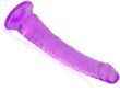 ŻELOWY PENIS NA PRZYSSAWCE ELASTYCZNY DONG DILDO DO POCHWY I ANUSA - 73632235 - 2