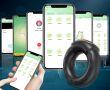 DUŻY WIBRACYJNY PIERŚCIEŃ RING EREKCYJNY NA PENISA - STAROWANY SMARTFONEM - 76990757 - 8