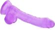 REALISTYCZNE DILDO Z NAPLETKIEM PENIS JAK NATURALNY NA PRZYSSAWCE - 78922751 - 2