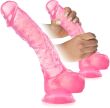 DORODNE DILDO NA PRZYSSAWCE MASYWNY REALISTYCZNY PENIS – 78509625 - 4