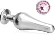KOREK ANALNY ZE STALI NIERDZEWNEJ PLUG Z KRYSZTAŁEM – 76883863 - 2