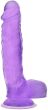 MEGA DUŻY PENIS Z MIĘSISTYMI JĄDRAMI SEX DILDO ŚR 5cm DŁ 24cm SZTUCZNY CZŁONEK - 37657568 - 3