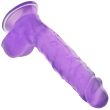 MEGA DUŻY PENIS Z MIĘSISTYMI JĄDRAMI SEX DILDO ŚR 5cm DŁ 24cm SZTUCZNY CZŁONEK - 37657568 - 2