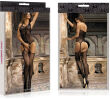 ELEGANCKIE BODYSTOCKING ZMYSŁOWY KOMBINEZON Z DROBNEJ SIATECZKI - 56463606 - 3