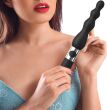 ELASTYCZNY KULKOWY WIBRATOR ANALNY WIBRUJĄCA SONDA ANUSA LUB POCHWY - 7 SEX FUNKCJI - ZASILANY AKUMLATOROWO - 83561856 - 3