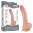 Penis 19,5 cm superrealistyczne dildo z przesuwną skórą - 75304896 - 6