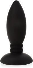 SILIKONOWY KOREK ANALNY 7 cm ANAL PLUG Z KRYSZTAŁKIEM - 77351760