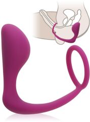 MASAŻER PROSTATY KOREK ANALNY PIERŚCIEŃ NA PENISA - 77325572