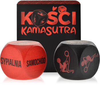 KOŚCI KAMASUTRA SEX GRA DLA PAR - WYLOSUJ POZYCJĘ I MIEJSCE GDZIE BĘDZIECIE SIĘ KOCHAĆ - 79192473