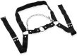 MĘSKA UPRZĄŻ HARNESS NA KLATKĘ PIERSIOWĄ PASY BDSM - 78590379 - 2