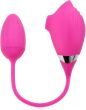 DWUSILNIKOWY MASTURBATOR 2w1 SSĄCY MASAŻER ŁECHTACZKI + WIBRUJĄCE JAJKO - 100 OPCJI PIESZCZOT - 72099747 - 7