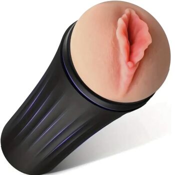 MASTURBATOR MĘSKI W TUBIE REALISTYCZNA SZTUCZNA POCHWA DLA MĘŻCZYZN SSĄCY SEX GADŻET - 87895432