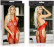 BODYSTOCKING W SEKSOWNY WZÓR KORONKOWA BIELIZNA EROTYCZNA – 72466026 - 4
