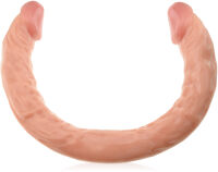 DWUSTRONNY PENIS 42 CM - DILDO LESBIJSKIE PODWÓJNA PENETRACJA - 76730182