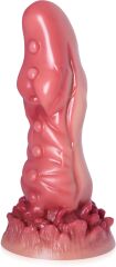 DILDO SILIKONOWE FANTASY OBCY POTWÓR Z WYPUSTKAMI SEX PENIS G-SPOT 18cm - 78876618