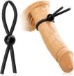 REGULOWANY PIERŚCIEŃ NA PENISA SEX LASSO EREKCYJNE RING - 71373502 - 3