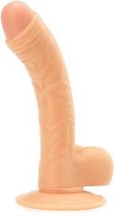 REALISTYCZNE DILDO Z NAPLETKIEM PENIS JAK NATURALNY NA PRZYSSAWCE - 88665401