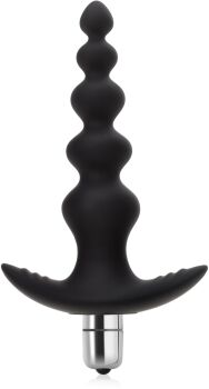 WIBRUJĄCY KOREK ANALNY SEX PLUG WIBRATOR DO ANUSA KULKOWA SONDA ANALNA - 87899900