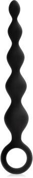 ELASTYCZNA SONDA ANALNA SILIKONOWY ANAL PLUG KULKOWY KORALIKI ORGAZMOWE - 73861027
