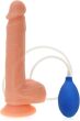DILDO Z WYTRYSKIEM 21 cm REALISTYCZNY SZTUCZNY PENIS NA PRZYSSAWCE - 72741268 - 4