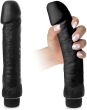MEGA PENIS - 26,5 CM - WIBRATOR GRUBY PENETRATOR - 71642335 - 4