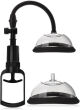 MANUALNA POMPKA DO WAGINY NA SUPER ORGAZM ZESTAW Z DWOMA CYLINDRAMI - 76851220 - 2