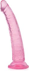 ŻELOWY PENIS NA PRZYSSAWCE ELASTYCZNY DONG DILDO DO POCHWY I ANUSA - 75558364
