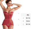 EROTYCZNA KOSZULKA Z WYCIĘCIAMI + STRINGI - 88080483 - 4